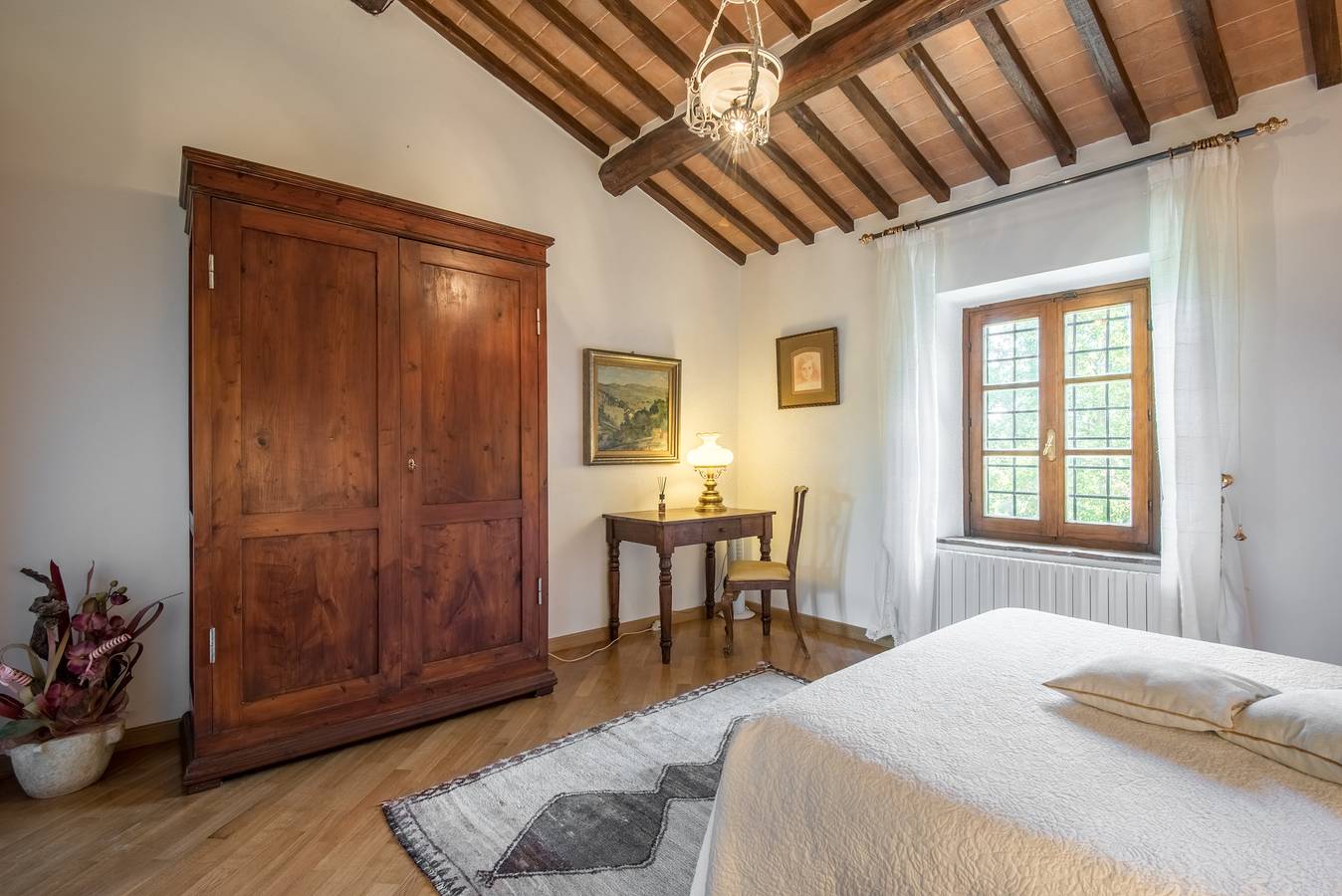 Ganze Wohnung, Ferienwohnung "Casa Francesco" mit gemeinschaftlichem Garten und Wlan in Murlo, Siena Provinz