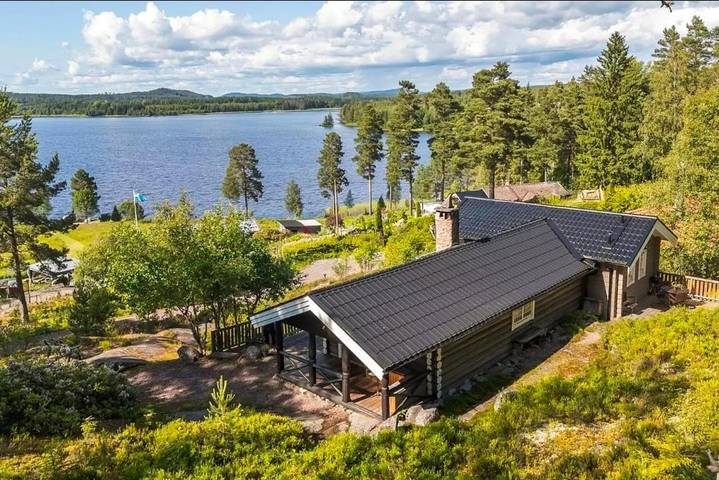 Ferienhaus für 4 Personen, mit Garten und Ausblick sowie Seeblick - 1