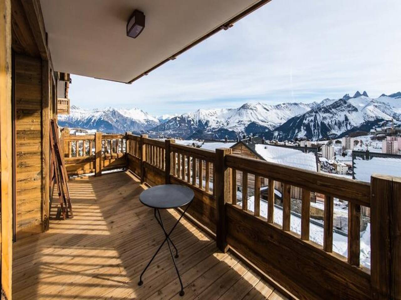 Ganze Wohnung, Wohnung in Les Retenues mit direktem Zugang zu den Skipisten in La Toussuire, Fontcouverte-la-Toussuire