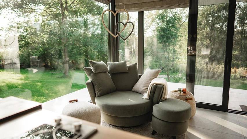 Location de vacances pour 2 personnes, avec terrasse et vue, animaux acceptés à Ohey - 4