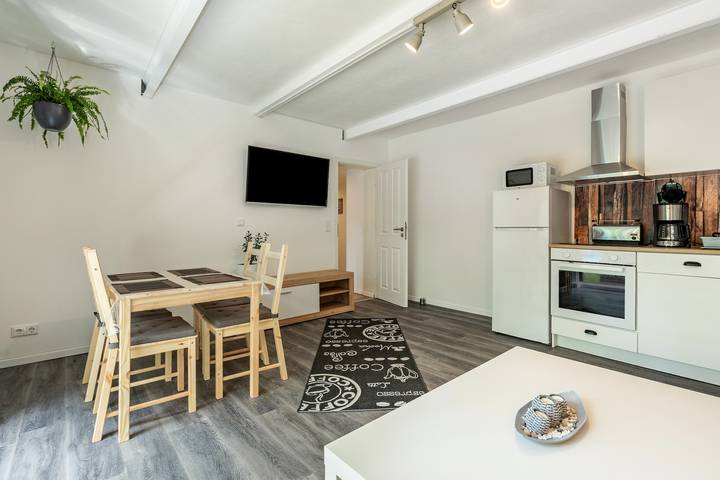 Appartement entier, Appartement "Am Mühlbach" avec terrasse privée et Wi-Fi in Klipphausen, Meissen Region