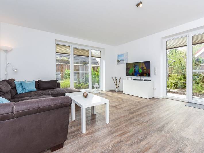 Ferienhaus für 7 Personen, mit Terrasse und Garten sowie Sauna