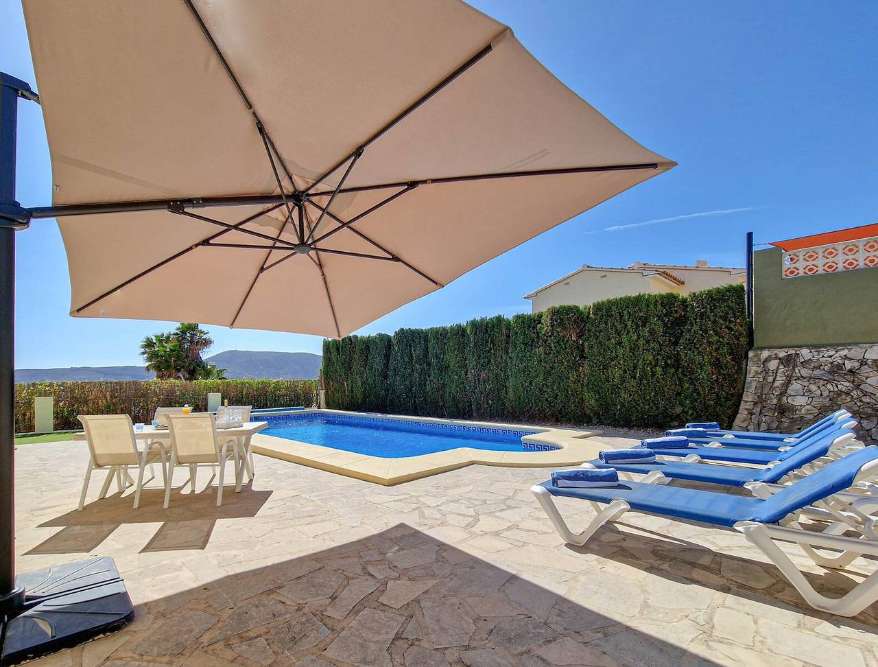 Casa de vacaciones 'Casa Tien' con vistas al mar, Wi-Fi y aire acondicionado in Benitachell, Costa Blanca