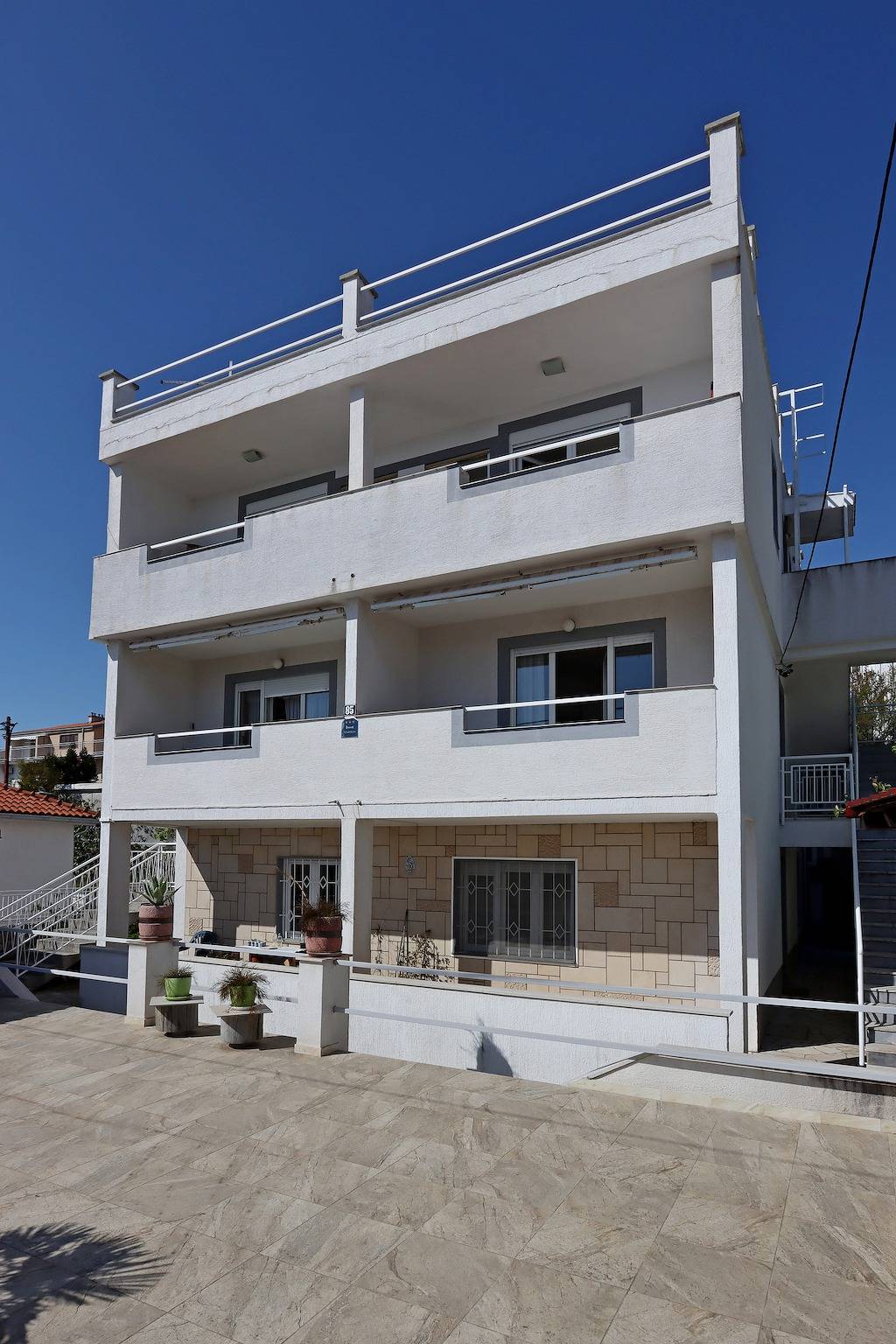 Ganze Wohnung, 2-Zimmer-Ferienwohnung mit Balkon und Meerblick Crikvenica A-12592-d in Crikvenica, Primorje-Gorski Kotar