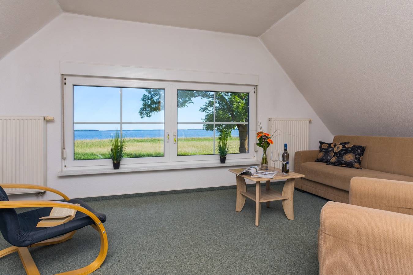 Appartement de vacances entier, Lütow, Am Achterwasser 4 We 2 in Lütow, Usedomer Norden