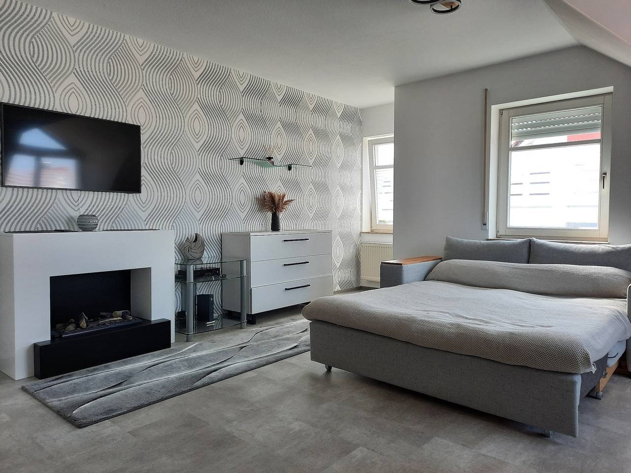 Ganze Wohnung, Apartment 'Balinger Berge' mit Bergblick, Wlan und Klimaanlage in Balingen, Neckar-Alb