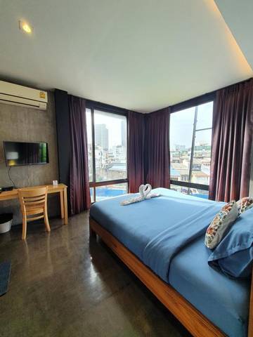 Chambre d’hôte pour 2 personnes, avec jardin et vue, animaux acceptés à Bangkok