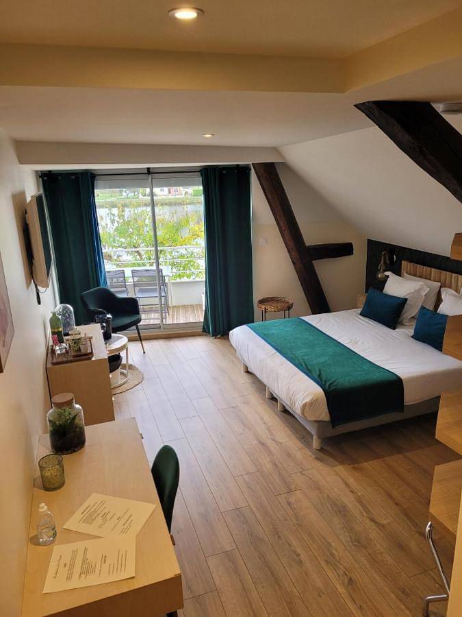 Location de vacances pour 4 personnes, avec Terrasse et Vue à Saint-Jean-de-Losne