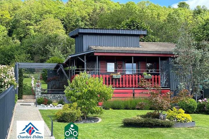 Chalet pour 3 personnes, avec jardin et balcon - 1