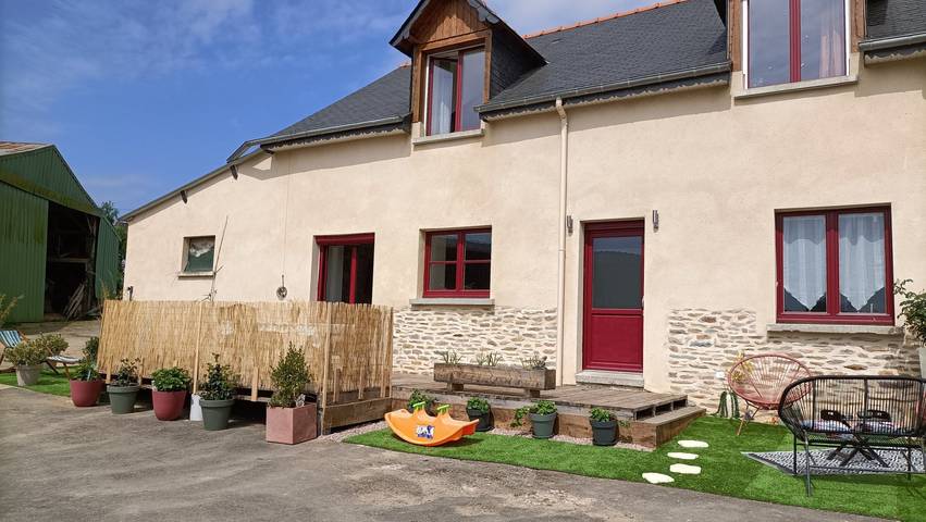 Gîte pour 6 personnes, avec terrasse, animaux acceptés - 1