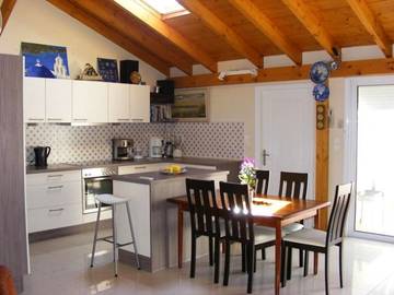 Gîte pour 4 personnes, avec vue et balcon, adapté aux familles à Nauplie