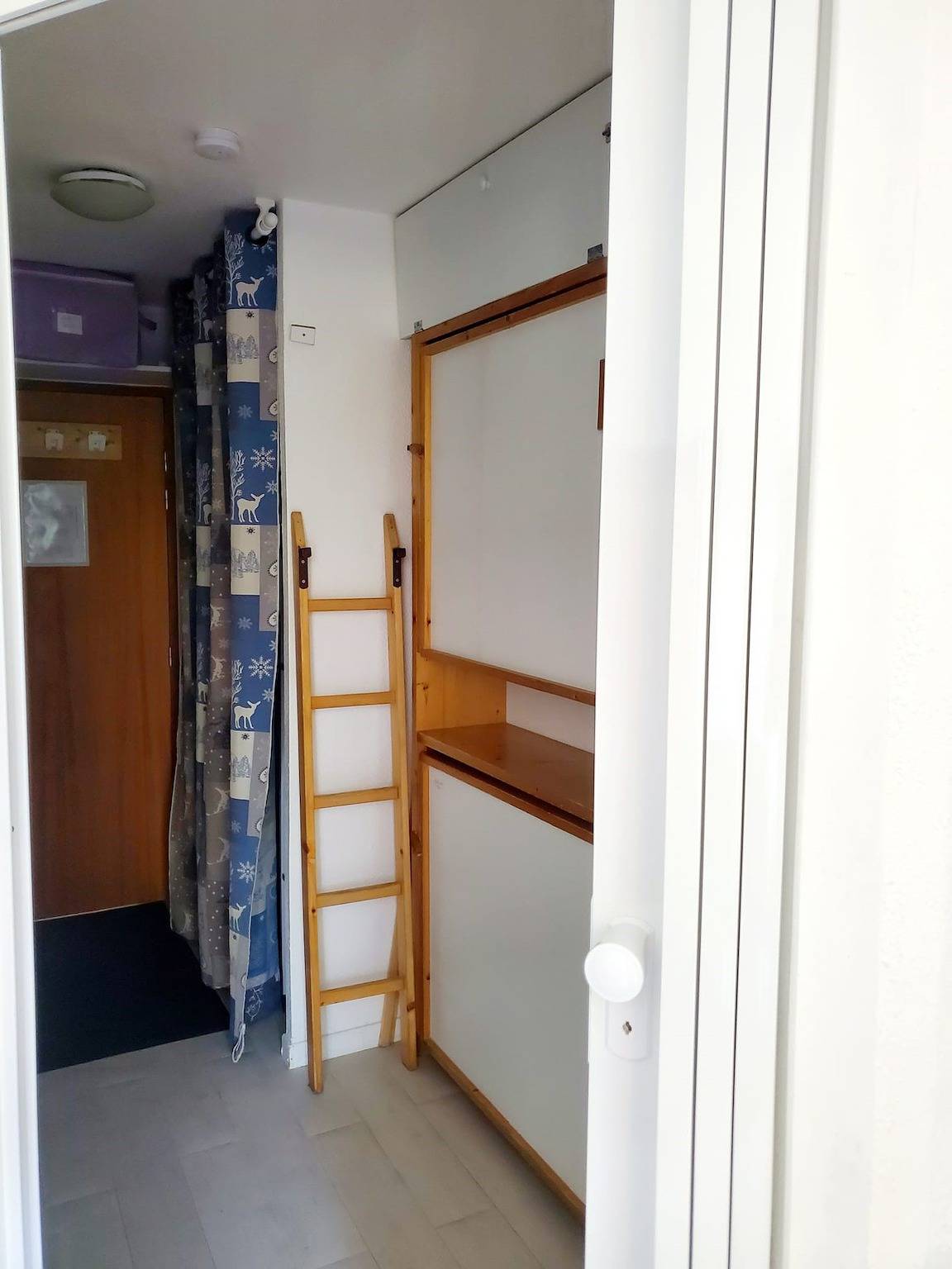 Estudio entero, Spectacular view of the Vanoise massif and close to all shops in Valfréjus, Modane