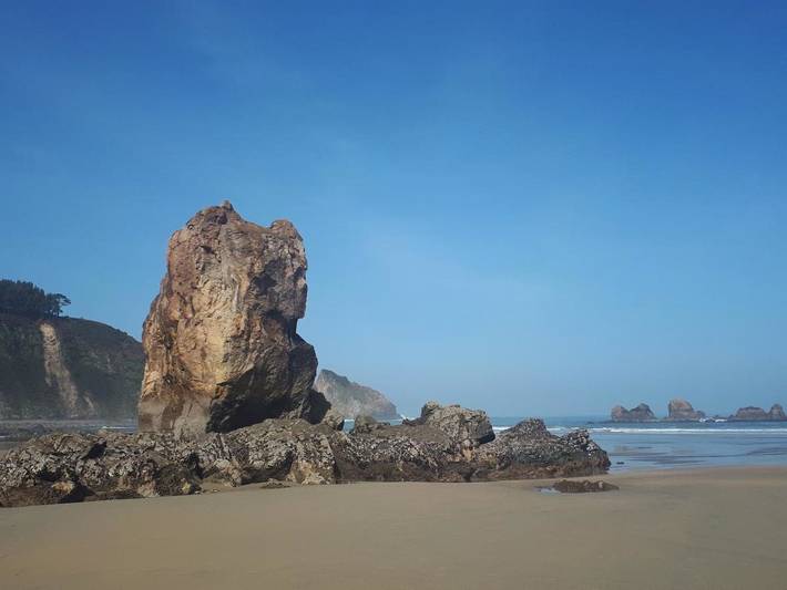Casa rural para 5 personas, con jardín además de vistas y vistas al lago, Se admiten mascotas en Costa Occidental Asturiana - 3