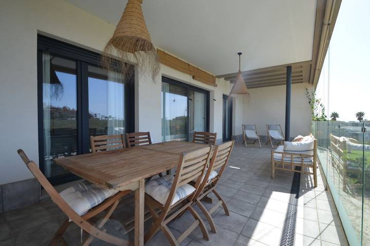 Apartamento de vacaciones para 5 personas, con jardín y piscina - 1