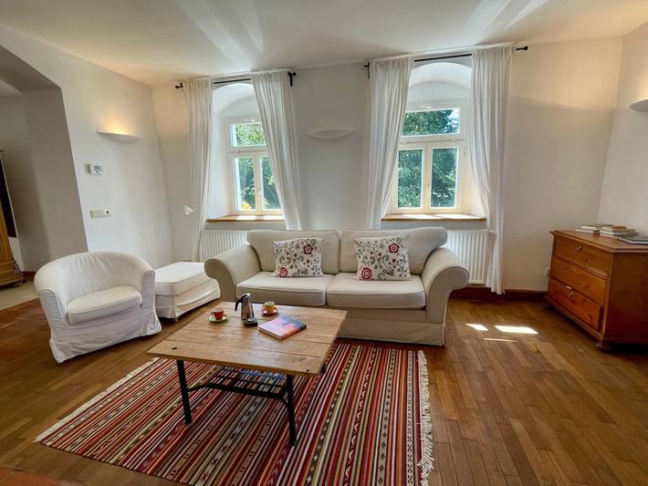 Ferienhaus für 4 Personen, mit Terrasse und Garten in Falkenhain