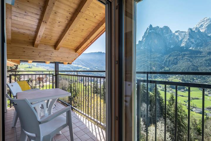 Appartamento per 4 persone, con Balcone ad Alpe di Siusi
