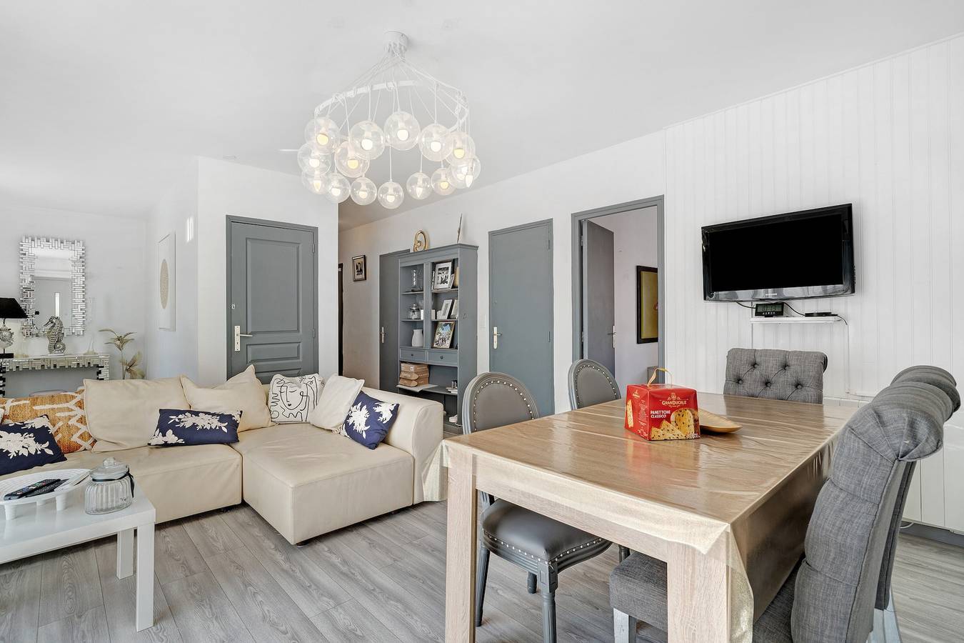 Ganze Wohnung, Apartment „4 Zimmer und Garten“ mit privater Terrasse, Wlan und Klimaanlage in Valras-Plage, Mittelmeerküste (Frankreich)