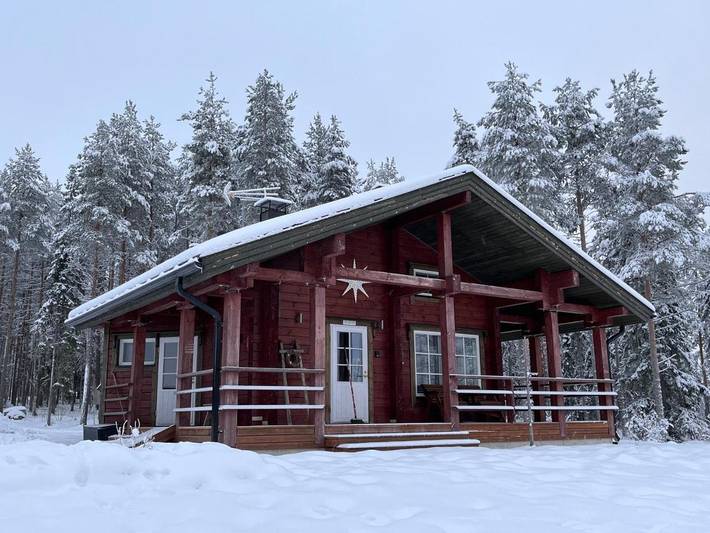 Location de vacances pour 2 personnes, avec sauna et vue sur le lac ainsi que vue et terrasse à Rovaniemi - 3