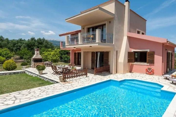 Διαμερίσματα διακοπών για 5 άτομα, με μπαλκόνι και κήπο, με κατοικίδια ζώα στη Σάμη