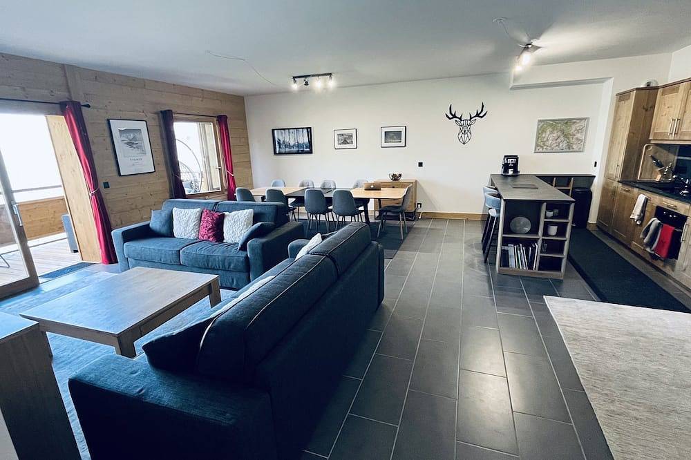 Ganze Wohnung, Brand new high quality 10-12 guests (120m2) apartment in Sainte Foy Tarentaise in Sainte-Foy-Tarentaise, Rutor-Gruppe