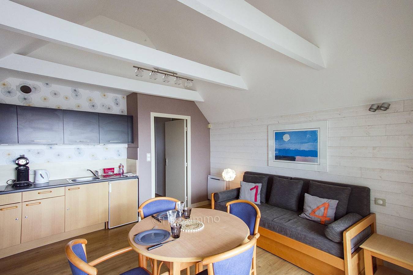 Appartement entier, Tipoz'Immo – Le Grande Large 210, vue mer - animaux acceptés in Penhors, Pouldreuzic