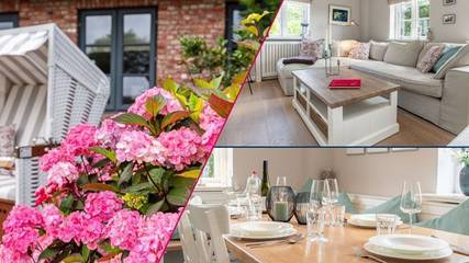 Ferienhaus für 7 Personen, mit Garten, kinderfreundlich in Süderende
