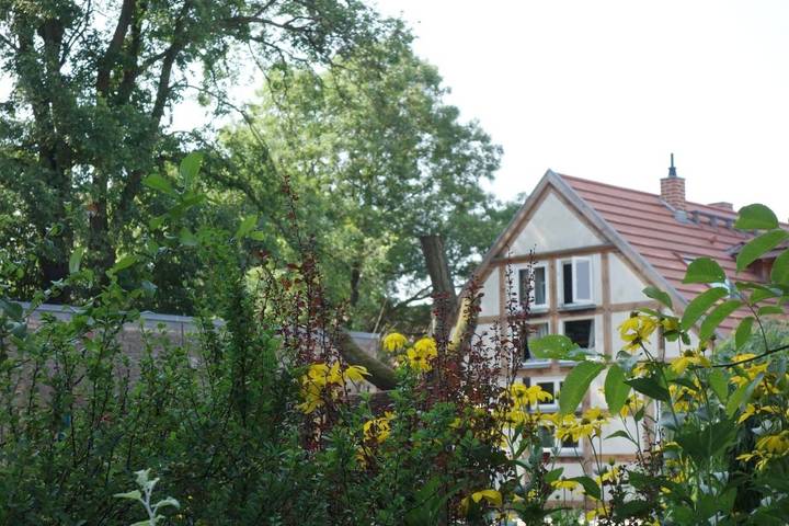 Ferienhaus für 4 Personen, mit Terrasse und Garten sowie Ausblick in Neuhardenberg