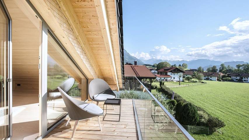 Ferienwohnung für 4 Personen, mit Balkon in Hinang