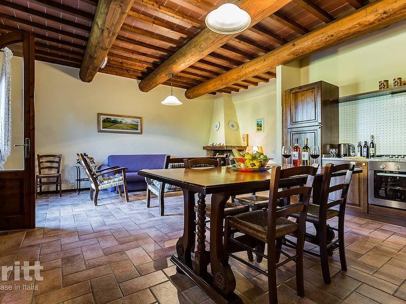 Tritt — 4-person apartment in agriturismo near Florence in Montespertoli, Chianti