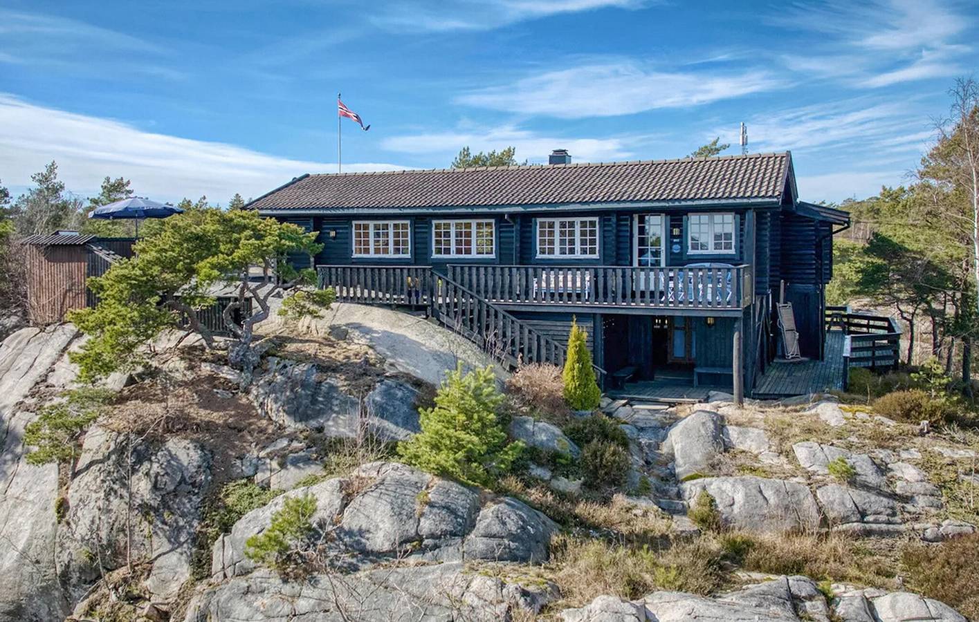 Casa de vacaciones para 10 personas con terraza in Hvaler