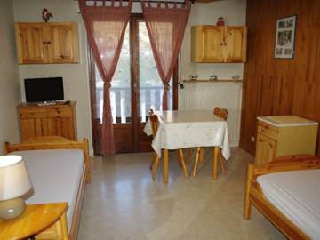 Gîte pour 2 personnes, avec balcon à Brides-les-Bains