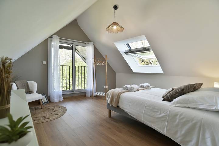 Ganze Wohnung, Ferienwohnung für 6 Personen mit Balkon in Dinard, Saint-Malo und Umgebung