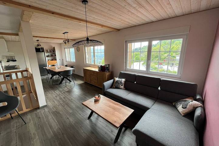 Appartement de vacances pour 7 personnes, avec jardin