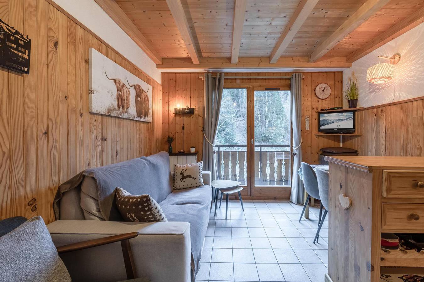 Ganze Wohnung, Résidence le Vieux Moulin - 3-Zimmer-Appartment für 6 Personen (21) in Morzine, Les Portes du Soleil