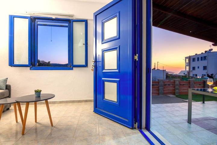 Location de vacances pour 5 personnes, avec Balcon et Terrasse ainsi que Jardin et Vue dans Milatos Beach - 4