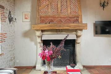 Location de vacances pour 4 personnes, avec jacuzzi et jardin, animaux acceptés à Combreux