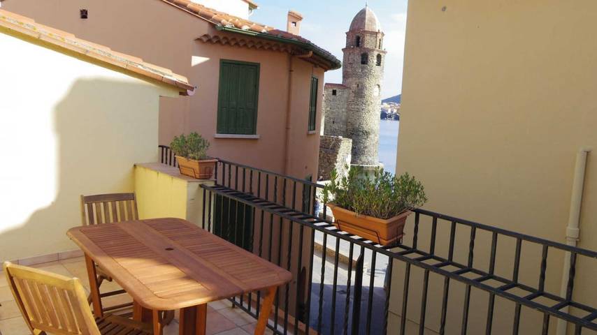 Gîte pour 4 personnes, avec Terrasse à Collioure