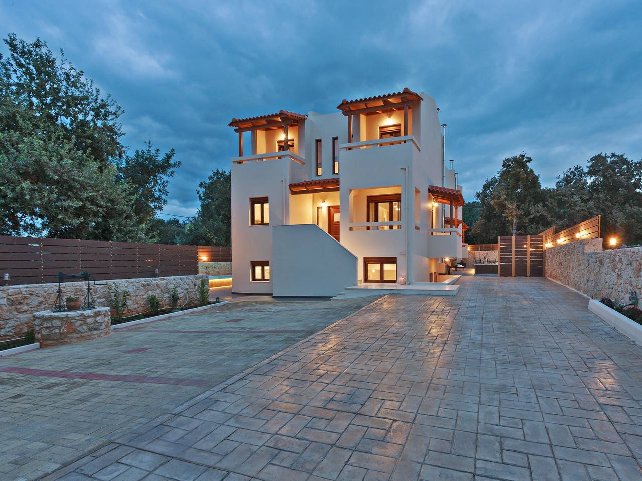 Villa in Gallos nahe Rethymno Strand in Rethymno und Umgebung