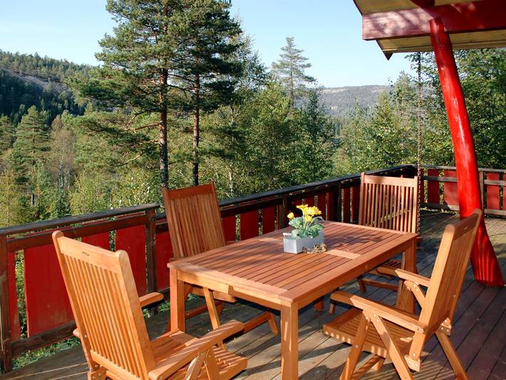 Ferienhaus für 8 Personen, mit Seeblick und Sauna sowie Terrasse in Telemark - 2