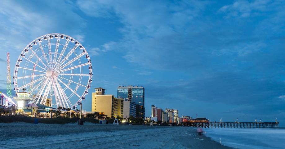 Holiday rental for 4 people, with balcony and pool by Myrtle Beach
