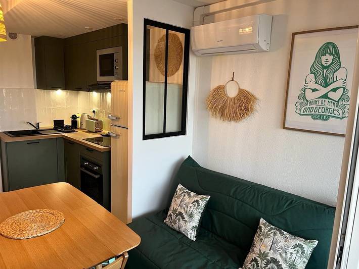 Ferienwohnung für 6 Personen, mit Garten und Terrasse in Frontignan - 3