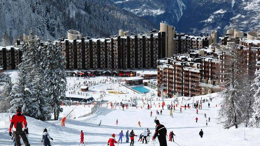 Gîte pour 6 personnes, avec balcon dans Plagne Bellecote - 3