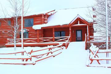 Log Cabin for 9 People in Bridger-Teton National Forest, Wyoming, Photo 2