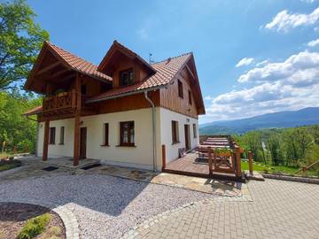 Gîte pour 2 personnes, avec sauna ainsi que vue et jardin à Szklarska Poręba