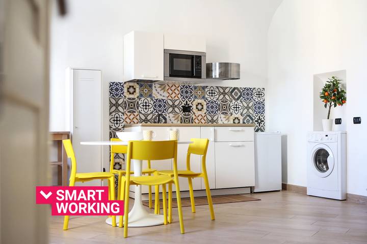 Appartement de vacances pour 4 personnes, avec Balcon à Naples