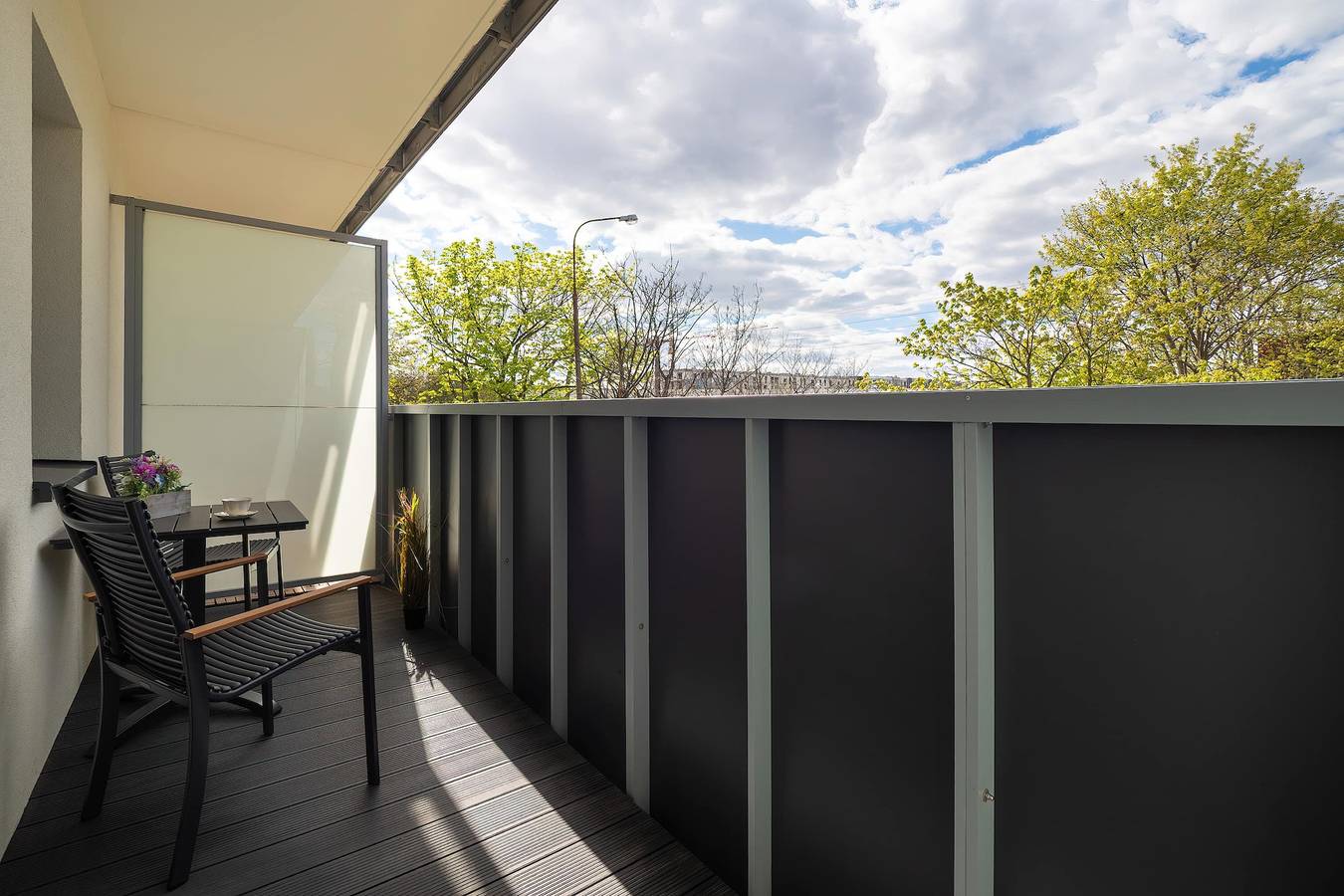 Całe studio, Studio dla 2 osób z balkon/ taras in Łódź, Województwo łódzkie