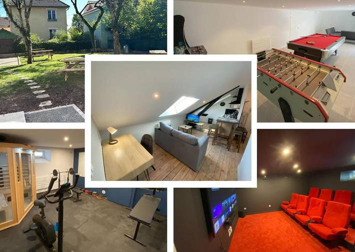 Location de vacances pour 4 personnes, avec jardin à Belfort