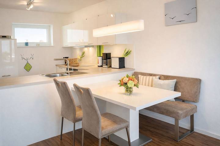 Ferienwohnung für 4 Personen, mit Balkon und Ausblick in Schillig - 4