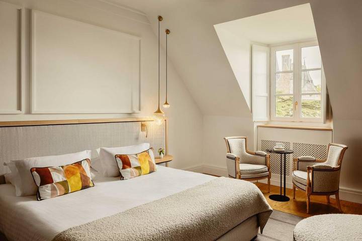 Hôtel pour 2 personnes, avec jardin ainsi que piscine et vue, animaux acceptés à Missillac - 2