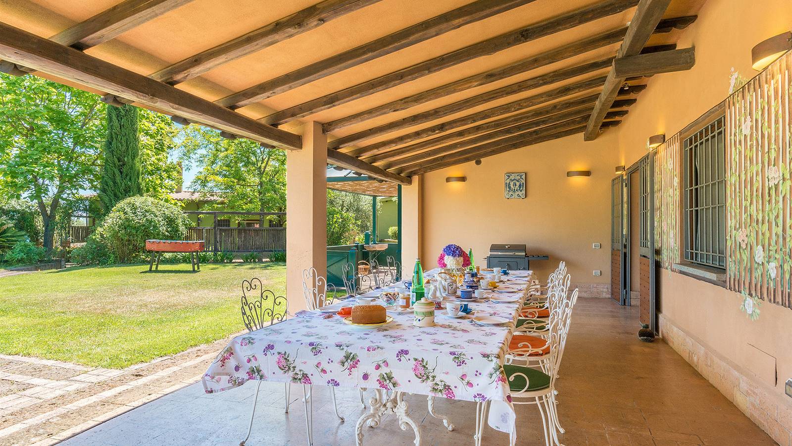 Villa für 18 Personen mit Garten in Monterosi, Braccianosee